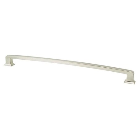 Berenson Berenson 2168-1BPN-P 18 in. Hearthstone Appliance Pull - Brushed Nickel 2168-1BPN-P